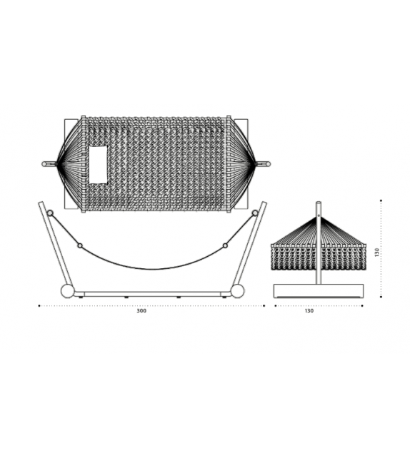 Patio Ethimo Amaca Autoportante