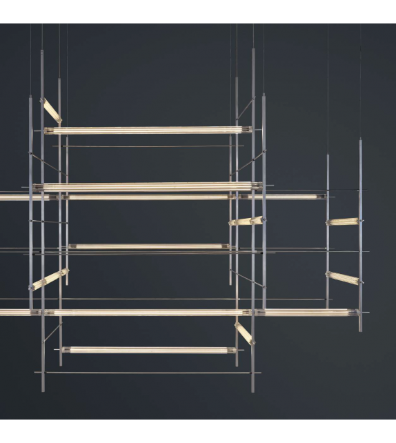 Grid Single Pendant Lamp Quasar