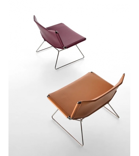 Neil Leather MDF Italia Butaca