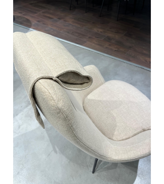 Prêt pour l'expédition - Caratos Maxalto Fauteuil Pivotant