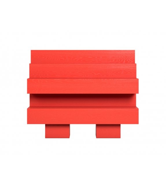 Red Bookcase Cappellini Bücherregal