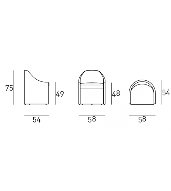 Raki Living Divani Poltroncina