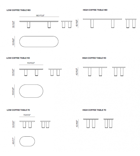 Eclipso BD Barcelona Coffee Table