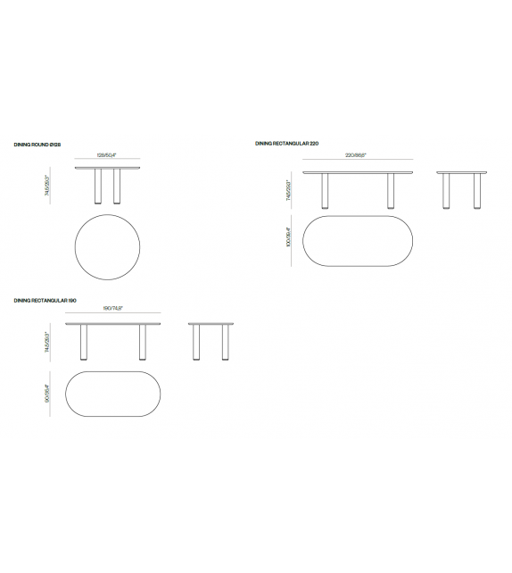 Eclipso BD Barcelona Dining Table