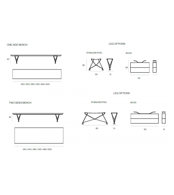 Wing BD Barcelona Bench