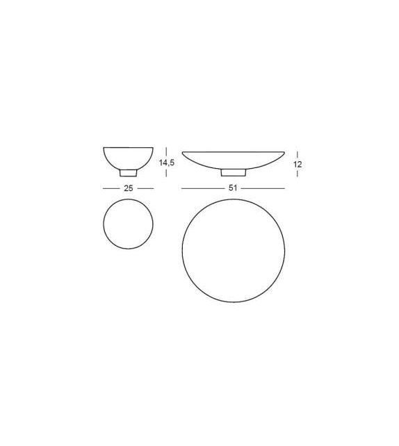 9400 Cuculia Zanotta Bowl