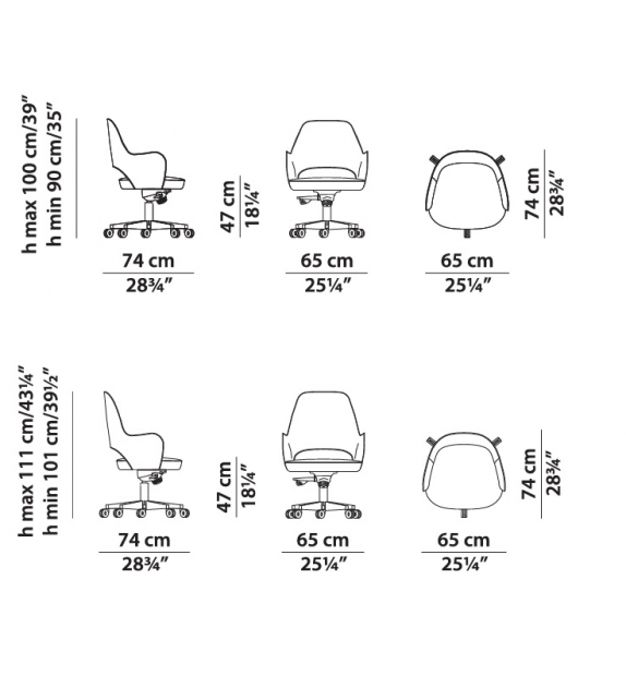 Colette Office Baxter Fauteuil