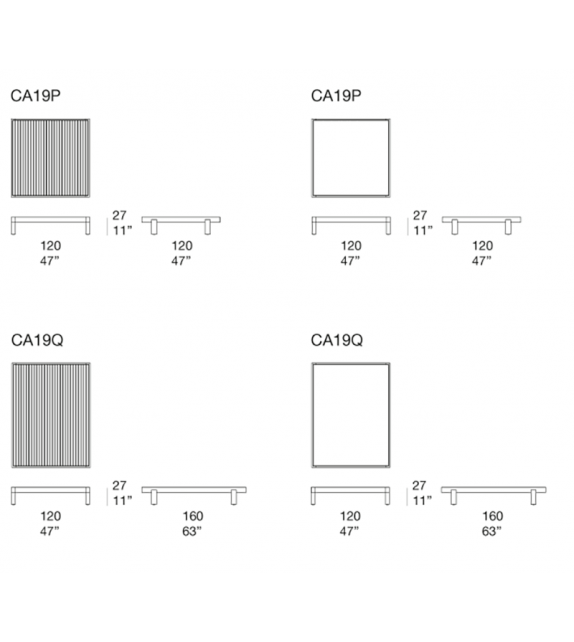 Toku Paola Lenti Mesa Auxiliar