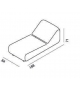 Desalto Clip Chaise Longue