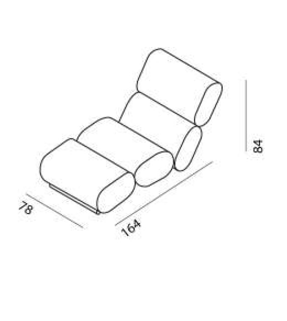 Roller Desalto Chaise Longue