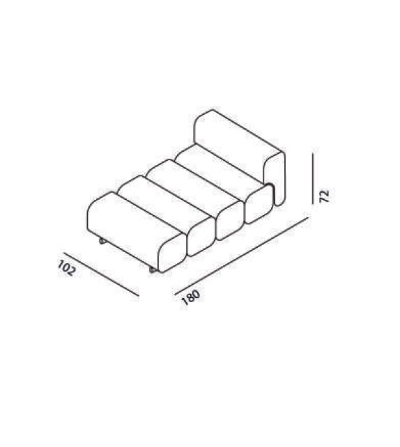 Unlimited Chaise Longue Desalto