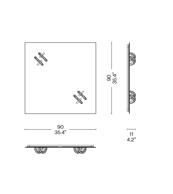 Hooptical Cassina Espejo