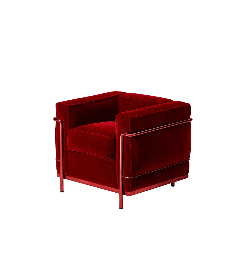 2 Fauteuil Grand Confort, Petit Modèle, Durable, 60 Cassina Sessel