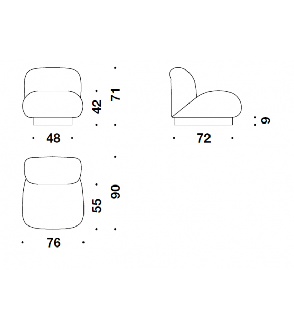 Clay Moroso Fauteuil