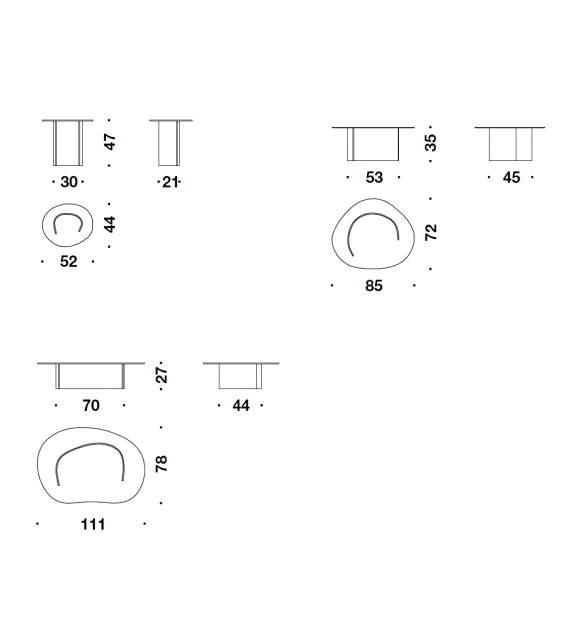 Lakelet Moroso Table Basse