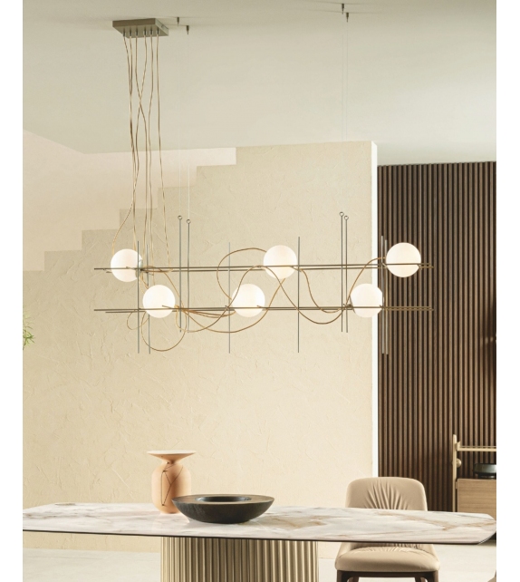 Iron - S Riflessi Lampada a Sospensione