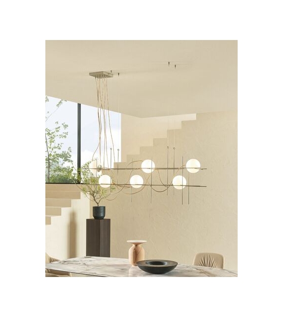 Iron - S Riflessi Pendant Lamp