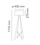 Ray F2 Flos Floor Lamp