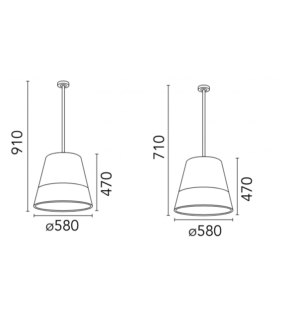 Romeo C3 Flos Pendant Lamp