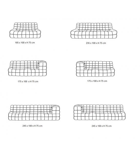 Kashima Sofa Ligne Roset