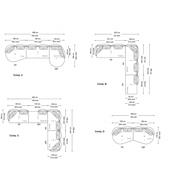 Douglas Sofa Cattelan Italia