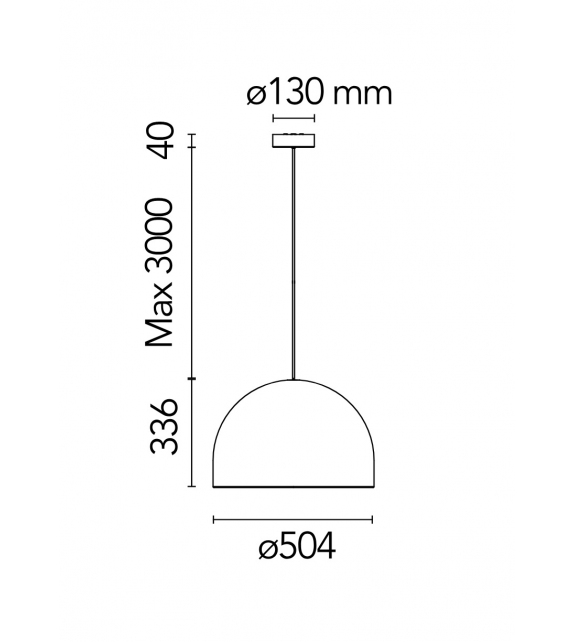 My Dome Flos Pendant Lamp