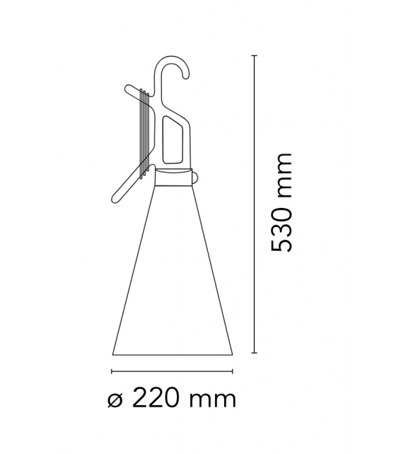 Mayday Flos Lampe de Table