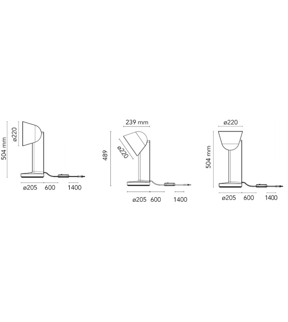 Céramique Flos Table Lamp