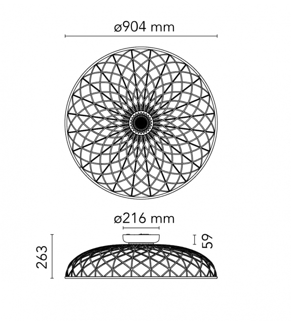 Skynest Flos Lampada a Sospensione