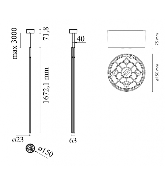 My Lines Flos Suspension