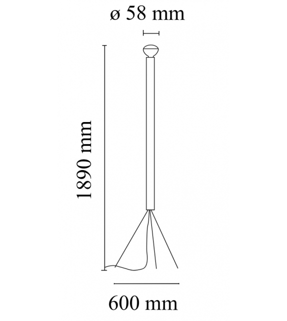 Luminator Flos Lampadaire