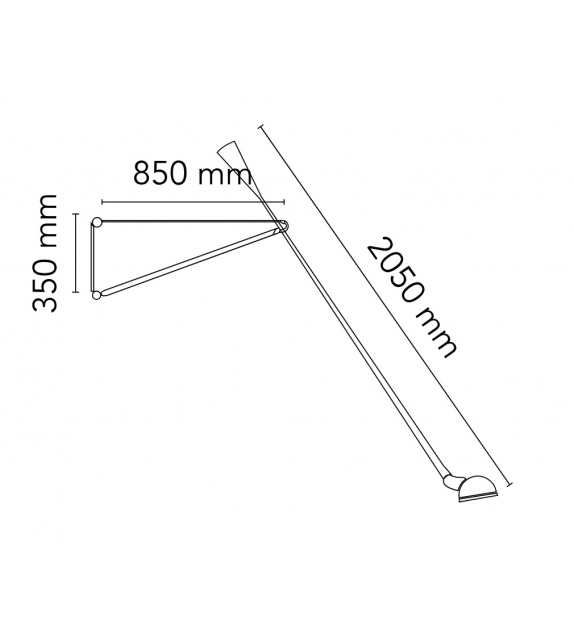 265 Chromatica Flos Wall Lamp