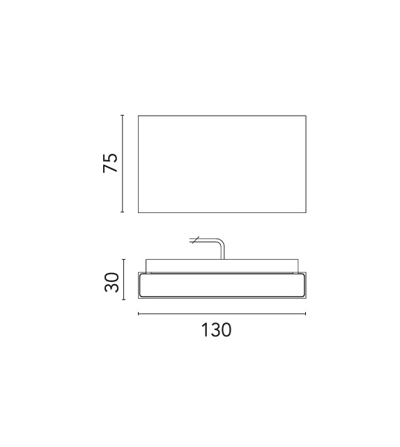Heavy Metal 3 Flos Lámpara de Pared