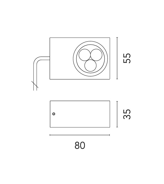 Heavy Metal HP 1 Flos Wall Lamp