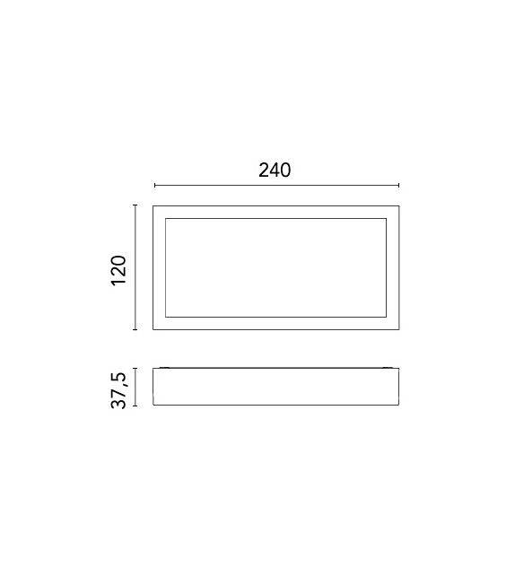 Mile Path 2 Flos Lampada da Parete