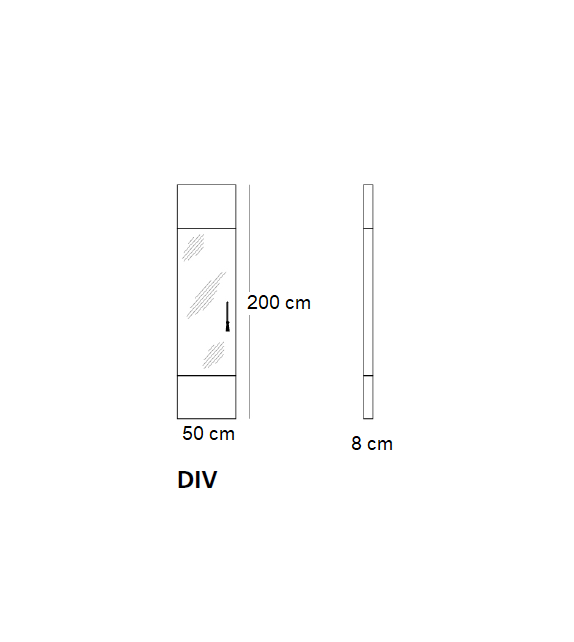 Diva Glas Italia Spiegel