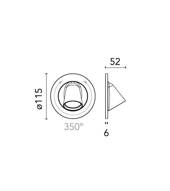 Wallstick Flos Wall Lamp