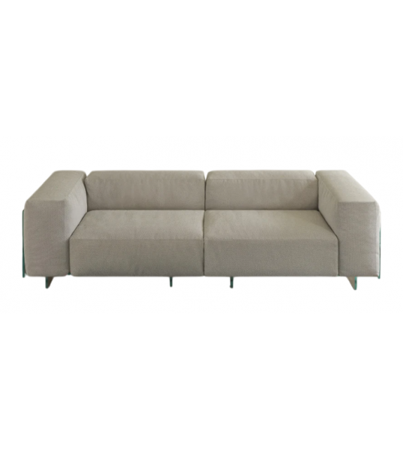Crystal Lounge Glas Italia 2-Sitzer-Sofa