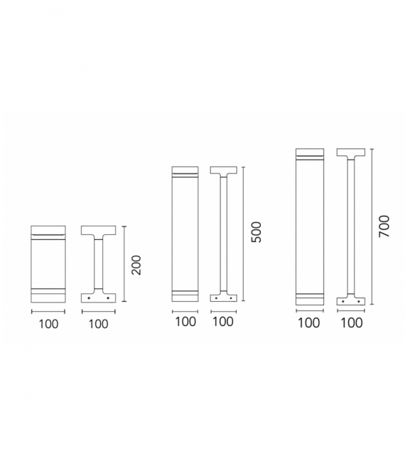Casting T 100 Flos Lampadaire
