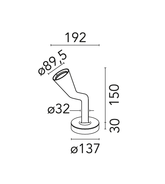 Belvedere Spot F1 Flos Floor Lamp