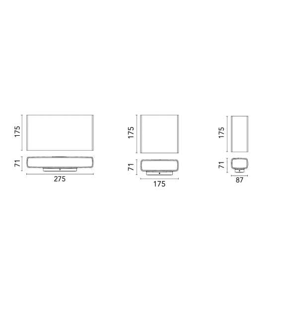 Climber Down Flos Lampada da Parete