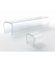 Bent Glass Glas Italia Hocker