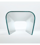 Bent Glass Glas Italia Taburete