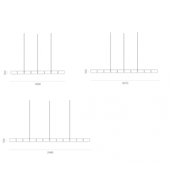 Luce Cilindrica Flos Suspension