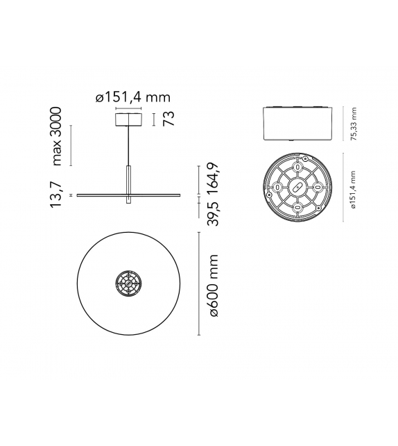 Ready for shipping - My Lines Flos Pendant Lamp