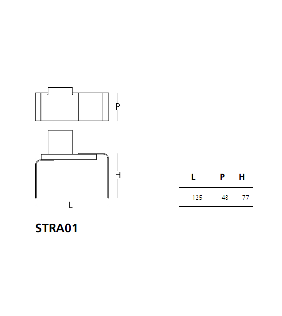 Strata Glas Italia Desk