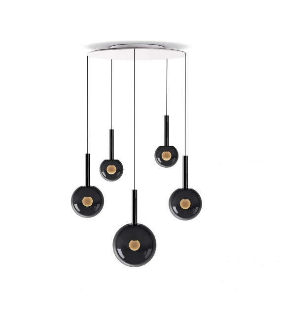Ready for shipping - Luna Sospeso Cloud 5 Occhio Pendant Lamp