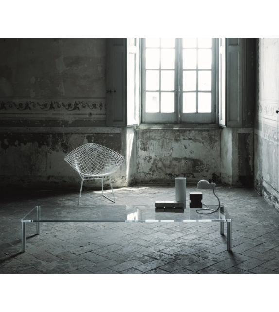 Metal Glas Italia Couchtisch