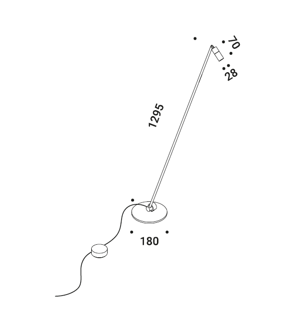 Prêt pour l'expédition - Mia Davide Groppi Lampadaire / Lampe de Table