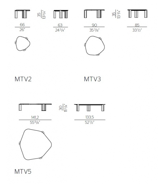 Maylis Molteni&C Table D'Appoint